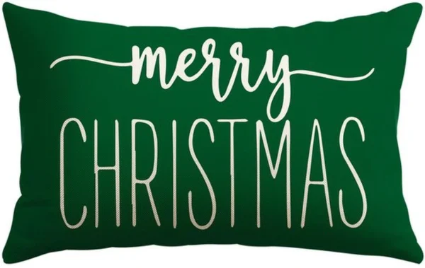 Unyqoos® Decoratieve kussensloop met kerstmotief voor sfeervolle woonkamer of slaapkamer