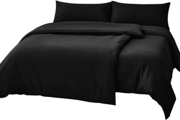 Unyqoos® Comfortabele en Zachte 4-delige Beddengoedset van Microvezel met Ritssluiting