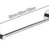 Unyqoos® Zelfklevende Handdoekstang van 40 cm voor Badkamer en Keuken zonder Boren, Roestvrij Staal, Chroom