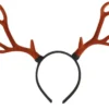 Unyqoos® Feestelijke rendiergewei-hoofdband voor volwassenen en kinderen, kerstaccessoire