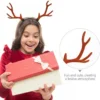 Unyqoos® Feestelijke rendiergewei-hoofdband voor volwassenen en kinderen, kerstaccessoire