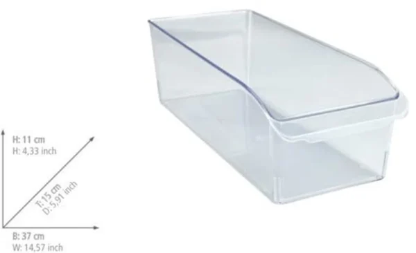 P-87213233373465-20260406095246.webp Unyqoos® Transparante keukenorganizer voor efficiënte opslag van levensmiddelen