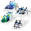 Unyqoos® Multifunctioneel Keuken- en Badkamerrek met Uittrekbare Lade voor Optimale Opslag