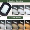 Unyqoos® Rechthoekig vergrootglas met licht en standaard voor veelzijdig gebruik