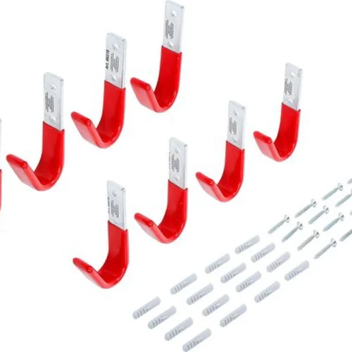 Unyqoos® 8-delige set multifunctionele wandhaken voor diverse opbergoplossingen