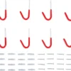 Unyqoos® 8-delige set multifunctionele wandhaken voor diverse opbergoplossingen