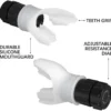 Unyqoos® Draagbare ademtrainer voor verbeterde longcapaciteit en slaapkwaliteit