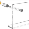 P-87213233463933-20260406081251.webp Unyqoos® Transparante acryl wandrekken set van 3 voor boeken en tijdschriften