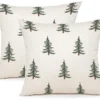 P-87213233466140-20260406111104.webp Unyqoos® Set van 2 feestelijke kussenslopen voor sfeervolle kerstdecoratie in huis