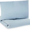 Unyqoos® Comfortabel kinderbeddengoed van mousseline denim met ritssluiting
