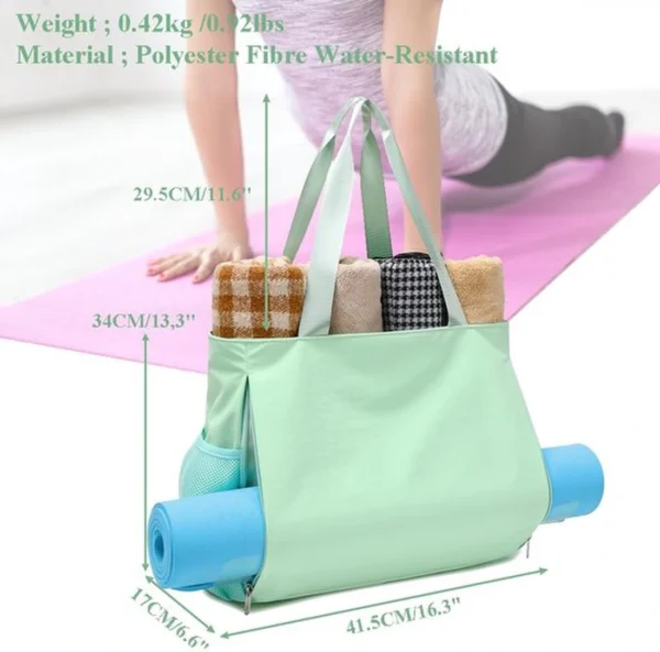 P-87213233492024-20260406083934.webp Unyqoos® Multifunctionele Yoga Sporttas voor Dames en Heren met Nat Vakken en Yogamat Opbergruimte