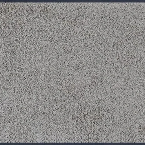 Unyqoos® Lichtgrijze wasbare deurmat met antislip achterkant en kleuren