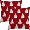 P-87213233536500-20260406110940.webp Unyqoos® Set van 4 decoratieve kerstkussenhoezen met elegante ritssluiting