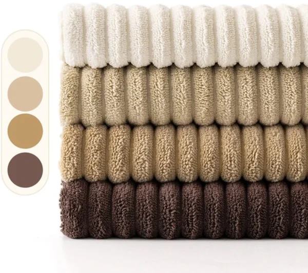 P-87213233543672-20260406111326.webp Unyqoos® Set van 4 decoratieve ribfluwelen kussenslopen met patchwork design voor huis