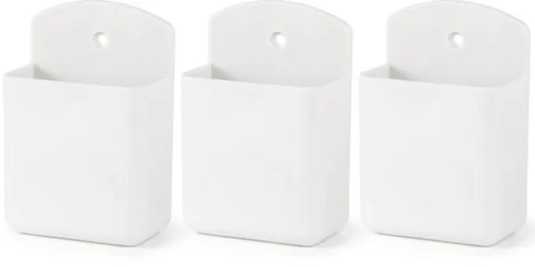 P-87213233551590-20260406082322.webp Unyqoos® Wandhouder Set van 3 voor Afstandsbedieningen en Pennen met Zelfklevende Montage
