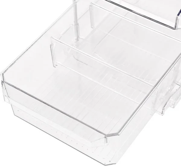 P-87213233577264-20260406095525.webp Unyqoos® Transparante acryl organizer met twee niveaus voor keuken en badkamer