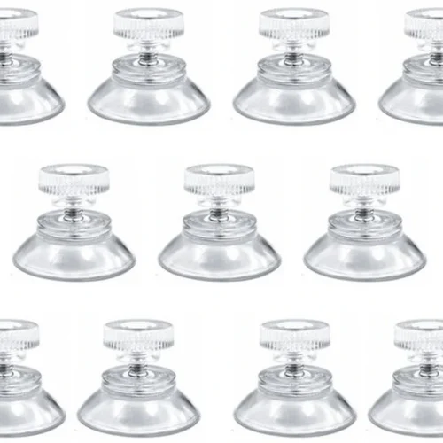 P-87213233607570-20260406120154.webp Unyqoos® Set van 10 verstelbare zuignappen met schroefdraad voor diverse toepassingen
