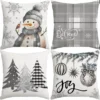P-87213233665820-20260406110925.webp Unyqoos® Set van 4 decoratieve kussenslopen voor winterse kerstdecoratie