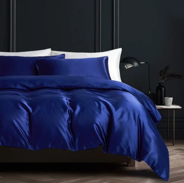 P-87213233666500-20260405104711.webp Unyqoos® Luxe satijnen dekbedovertrek set met ritssluiting en kussenslopen 220 x 240