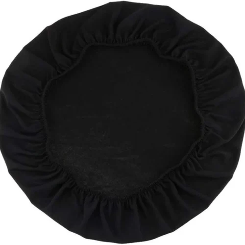Unyqoos® Set van 5 zwarte elastische stoelhoezen voor veelzijdig gebruik in huis en evenementen