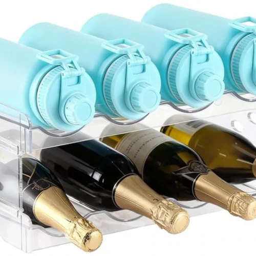P-87213233681110-20260406094504.webp Unyqoos® Ruime drankhouder voor koelkast en keuken met capaciteit voor 8 flessen