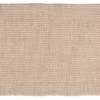 Unyqoos® Natuurlijke badmat met jute en katoen voor badkamer en interieur