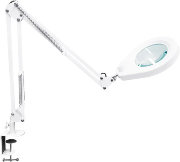 Unyqoos® Dimbare LED Vergrootlamp met Flexibele Zwenkarm en Robuuste Klem