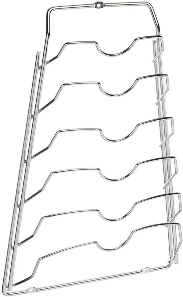P-87213233710430-20260406094710.webp Unyqoos® Ruimtebesparende chroom pannendekselhouder voor kastdeuren en -lades