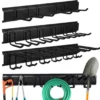 P-87213233716230-20260406102240.webp Unyqoos® Wandgemonteerd Gereedschapsrek voor Garage en Tuin met Verstelbare Haken