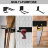 P-87213233716237-20260406102259.webp Unyqoos® Wandgemonteerd Gereedschapsrek voor Garage en Tuin met Verstelbare Haken