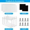 P-87213233741506-20260406094443.webp Unyqoos® Uitbreidbare Keuken- en Badkamer Organizer Rekken Set voor Efficiënte Opslag