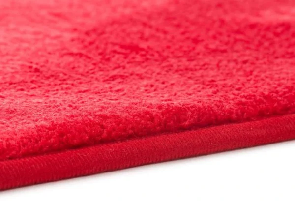 P-87213233783941-20260405134722.webp Unyqoos® Antislip Badmat met Uitsparing voor Staand Toilet in Rood, 50 x 45 cm