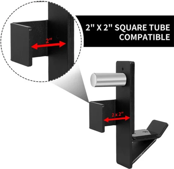 Unyqoos® Robuuste en J-haken voor power rack en fitness racks