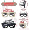 P-87213233854392-20260406093622.webp Unyqoos® Set van vier feestelijke brillen voor kerstdecoratie en fotosessies