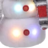 Unyqoos® Lichtgevende sneeuwpop decoratie met kleurrijke LEDs voor binnengebruik