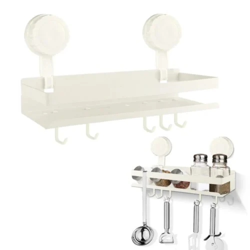 P-87213233876550-20260406102535.webp Unyqoos® Wandrek voor kruiden met handige haken en zuignap zonder boren