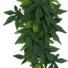 Unyqoos® Decoratieve kunstwaterplant van 40 cm voor aquarium en interieur, groente, 40 cm