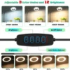 Unyqoos® USB-gevoed vergrootglas met verlichting en flexibele zwanenhals voor diverse toepassingen