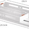 Unyqoos® Uittrekbaar en Draaibaar Keukenkruidenrek met Soepele Kogellagers voor Efficiënte Kastorganisatie