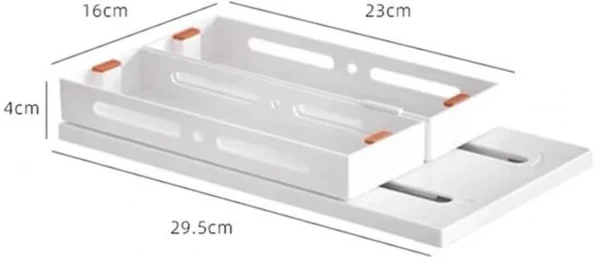 Unyqoos® Uittrekbaar en Draaibaar Keukenkruidenrek met Soepele Kogellagers voor Efficiënte Kastorganisatie