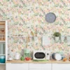P-87213233914922-20260405113506.webp Unyqoos® Zelfklevend bloemenbehang met vintage uitstraling voor diverse ruimtes 41 x 300 cm