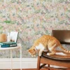 P-87213233914924-20260405113513.webp Unyqoos® Zelfklevend bloemenbehang met vintage uitstraling voor diverse ruimtes 41 x 300 cm