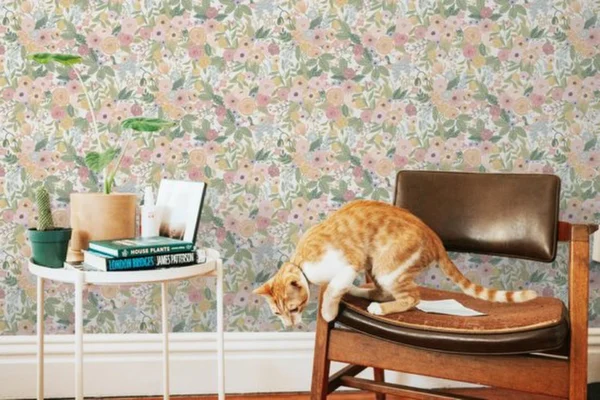 P-87213233914924-20260405113513.webp Unyqoos® Zelfklevend bloemenbehang met vintage uitstraling voor diverse ruimtes 41 x 300 cm