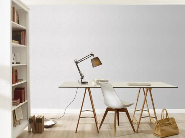 P-87213233916907-20260405113320.webp Unyqoos® Wit papieren behang met structuur voor elke interieurstijl 10,05 m x 0,53 m