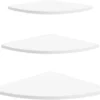 P-87213233927100-20260406082105.webp Unyqoos® Set van 3 zwevende hoekplanken voor stijlvolle opslag in elke kamer