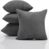 P-87213233932122-20260406110811.webp Unyqoos® Set van 4 stijlvolle corduroy kussenhoezen 40x40 cm voor elk interieur