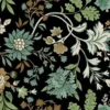 Unyqoos® Groene Bloemen Vinylbehang voor Diverse Interieurtoepassingen en Decoratie