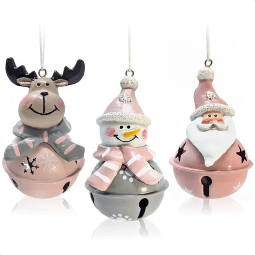 P-87213233965890-20260406091815.webp Unyqoos® Sfeervolle 3-delige Kerstdecoratieset met Kerstman, Sneeuwpop en Rendier