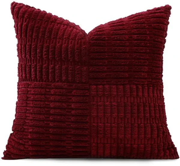 P-87213233977084-20260406112355.webp Unyqoos® Decoratieve corduroy kussensloop met gestreept design voor woonkamer