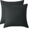 P-87213233997406-20260406111828.webp Unyqoos® Set van Twee Zachte Antraciet Kussenslopen 50x50 cm van Gewassen Katoen